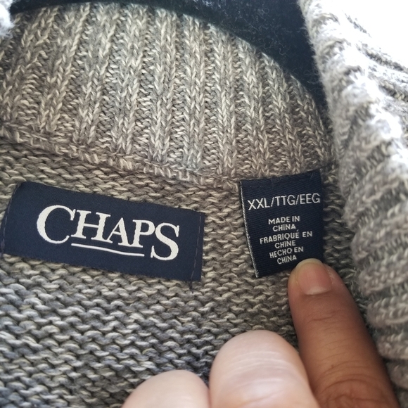 Chaps | 100% Cotton Pullover Sweater - Picture 5 of 10
